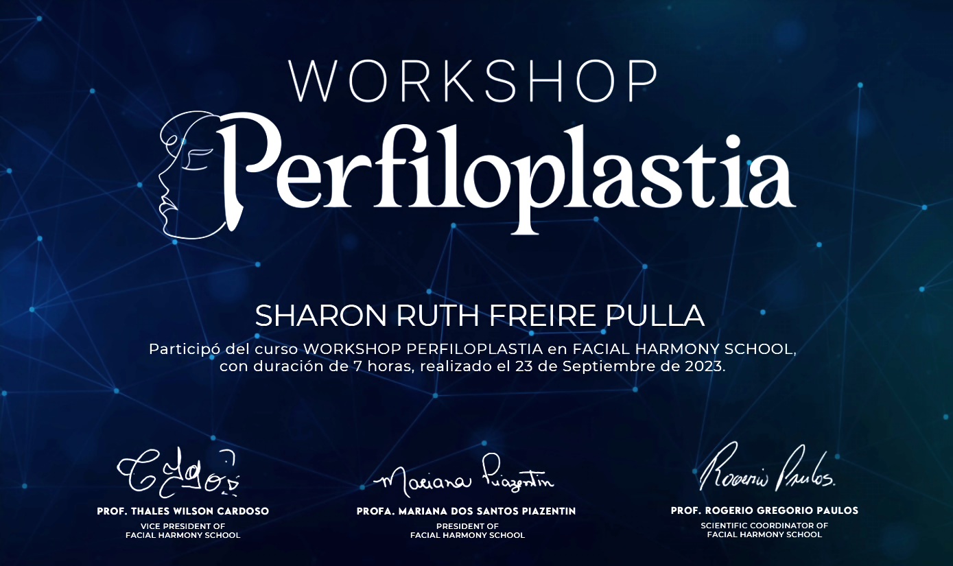 Curso de estética Perfiloplastia (Brasil)