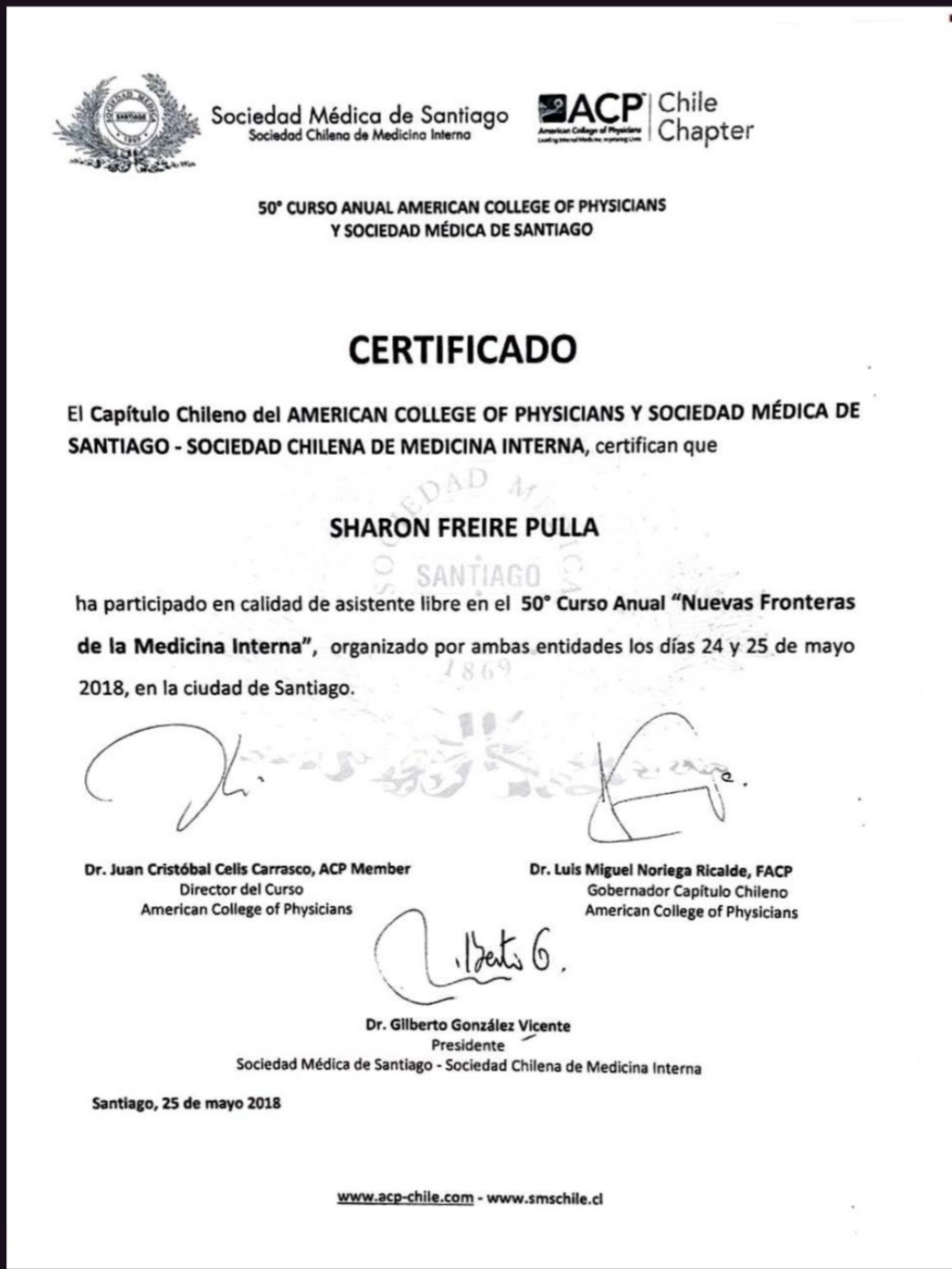 Curso - Actualización de Medicina Interna